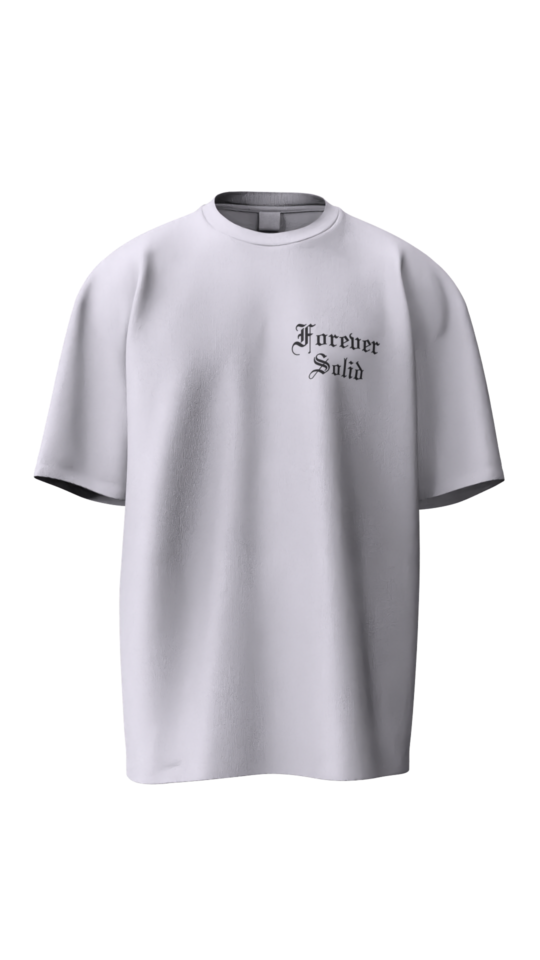 Forever Solid T Shirt (White)