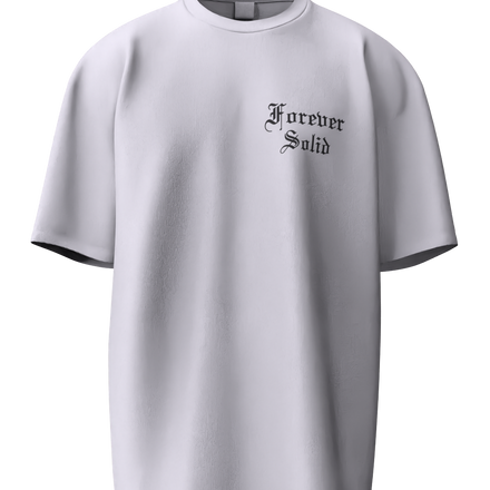 Forever Solid T Shirt (White)